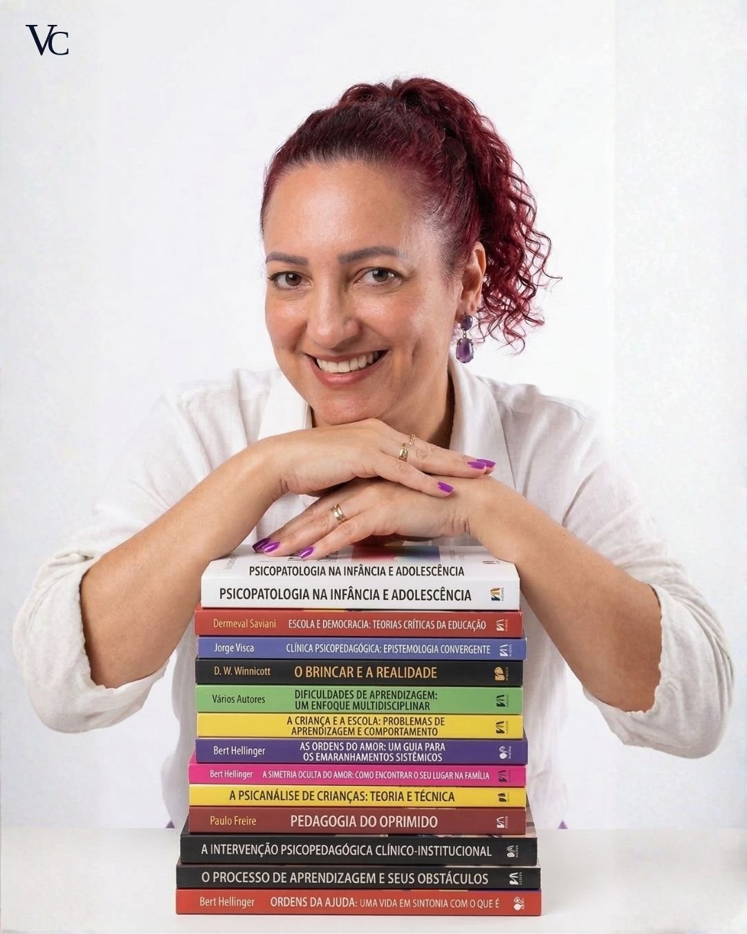 Viviane Cancian em atendimento